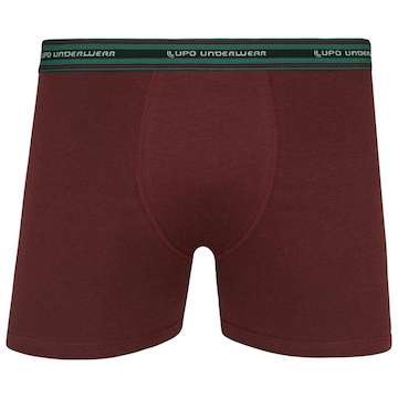 Cueca Boxer Lupo Algodão com Elastano - Adulto