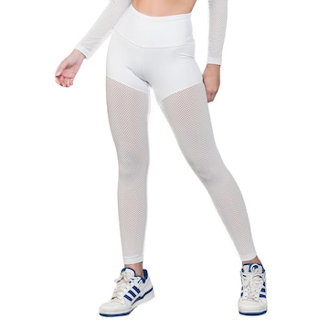 Calça Legging Mesh Feminina Manalinda