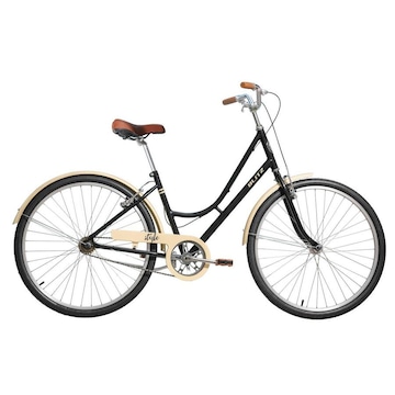 Bicicleta Aro 26 Blitz Vintage Retro Style 6V Câmbio Shimano