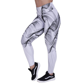 Calça Legging Feminina de Academia Jacquar Grossa Cós Alto Orbis