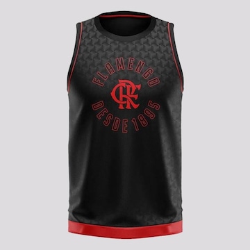 Camiseta Regata do Flamengo Braziline Division - Infantil