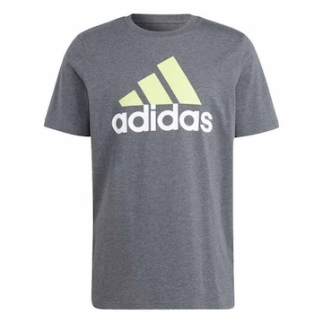 Camiseta Masculina adidas Manga Curta Big Logo