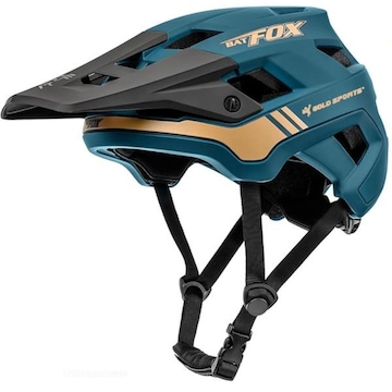 Capacete para Ciclismo Gold Sports Fox Fast Ajustável de Tamanho - Adulto