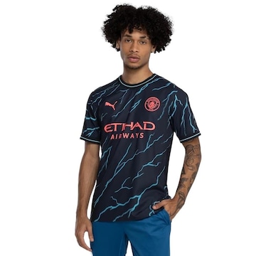 Camisa Manchester City III 2023/24 Puma - Masculina