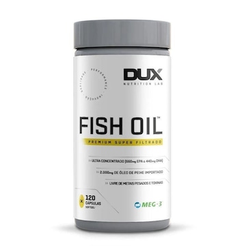 Kit Dux Nutrition: 3x Óleo de Peixe 120 Cáps + Multivitamínico