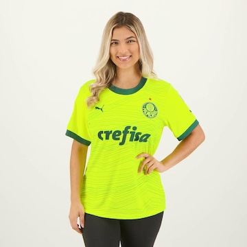 Camisa do Palmeiras III 2023 Libertadores Puma - Feminina