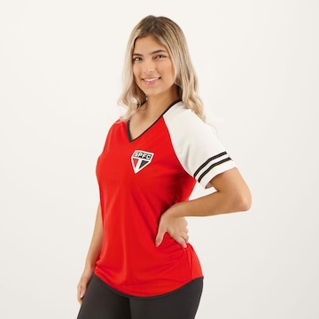 Camiseta do São Paulo Braziline Cheerleader - Feminina