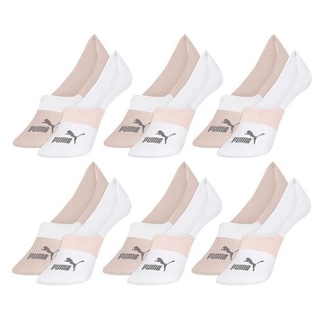 Kit Meias Invisível Puma - 34 a 38 - 12 Pares - Feminina