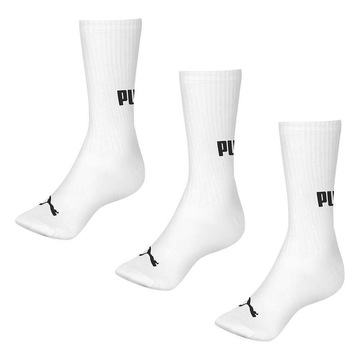 Kit Meias Cano Longo Puma Esportiva - 39 a 43 - 3 Pares - Masculina