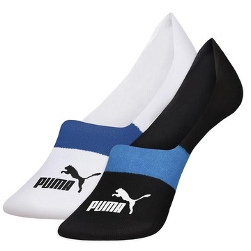 Kit Meias Invisível Puma - 39 a 43 - 2 Pares - Masculina