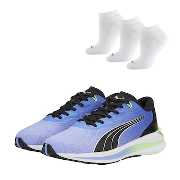 Tênis Puma Electrify Nitro 2 + 3 Pares de Meias - Feminino