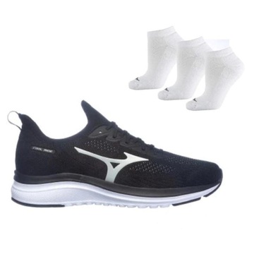 Tênis Mizuno Cool Ride + 3 Pares de Meias - Masculino