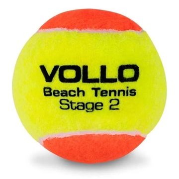 Kit Bola de Beach Tennis Vollo Pack - 3 Unidades