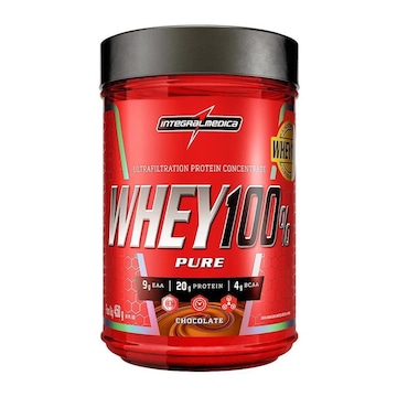 Whey 100% Pure Integralmédica - 450G