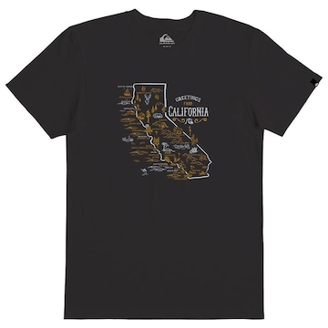 Camiseta Quiksilver Cali Surf Guide - Masculina