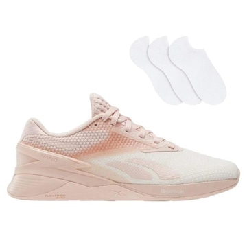 Tênis Reebok Nano X3 + 3 Pares De Meias - Feminino