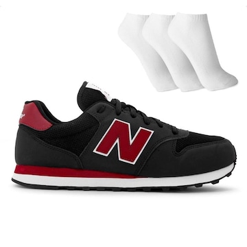 Tênis New Balance 500 V2 + 3 Pares de Meias - Masculino