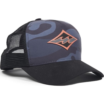 Boné Aba Curva Billabong Norfolk Trucker - Snapback - Adulto