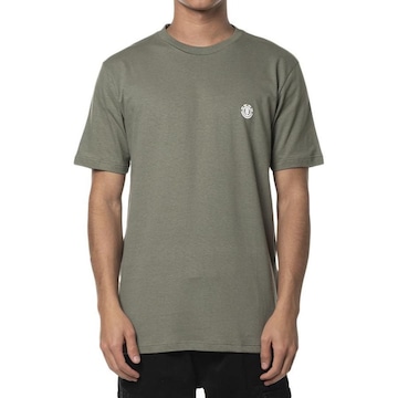 Camiseta Element Basic Crew Color Sm24 - Masculina