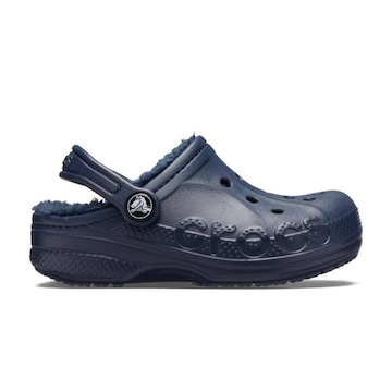 Sandália Crocs Baya Lined Clog K - Unissex