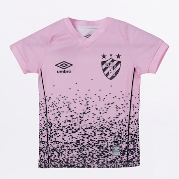 Camisa do Sport 2021 Outubro Rosa Umbro - Infantil