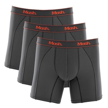 Kit de Cueca Boxer Mash Microfibra Active - 3 unidades - Adulto