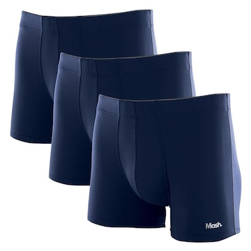 Kit de Cueca Boxer Mash Microfibra - 3 unidades - Adulto