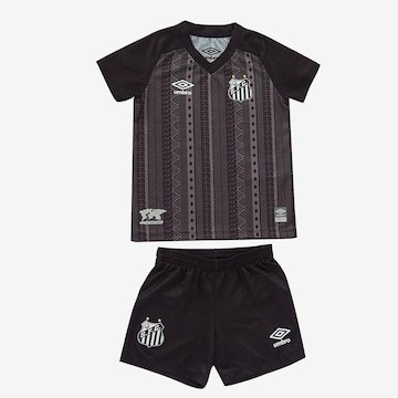 Kit Uniforme do Santos III 2022 Oficial Umbro - Infantil