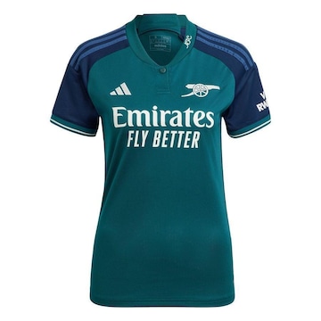 Camisa do Arsenal 3 23/24 adidas - Feminina