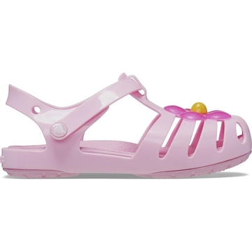 Sandália Crocs Isabella Charm Sandal T Flamingo - Feminina