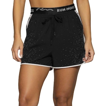 Shorts Run More Color Band - Feminino