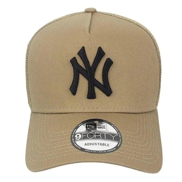 Boné Aba Curva New Era 9Forty Mlb New York Yankees A-Frame - Trucker - Snapback - Adulto