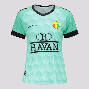 Camisa do Brusque Aquecimento 2022 Finta - Feminina