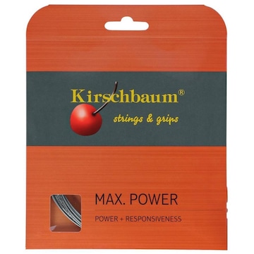 Corda para Raquete de Tênis Kirschbaum Max Power 16L 1.30Mm Set Individual