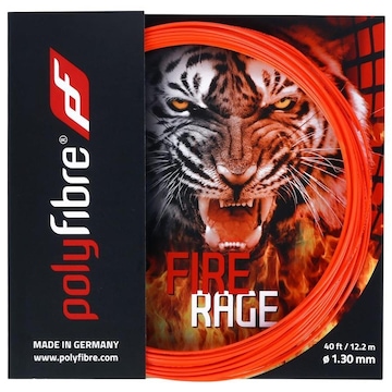 Corda para Raquete de Tênis Polyfibre Fire Rage 16L 1.30mm - Set Individual