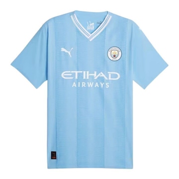 Camisa Manchester City 23/24 Puma Home Authentic Jersey - Masculina