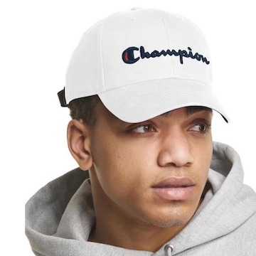 Boné Aba Curva Champion Script Logo - Strapback - Adulto