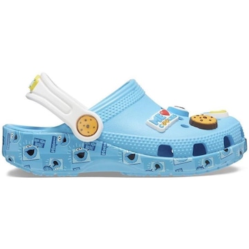 Sandália Crocs Classic Sesame Workshop Clog T Electric - Infantil