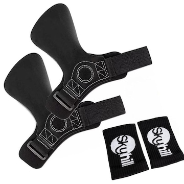 Luvas para Academia Skyhill Hand Grip Cf Cross Training Skyhill + Munhequeira - Adulto