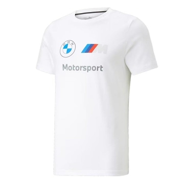 Camiseta Puma Bmw Mms Logo Tee - Masculina