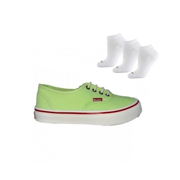 Tênis Redley Originals Summer + 3 Pares de Meias - Unissex