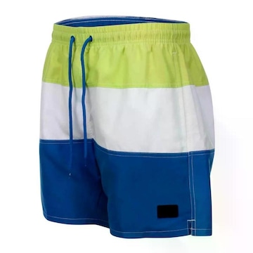 Shorts Speedo Stripes Lime - Masculino