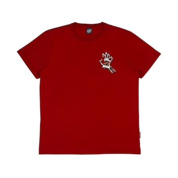 Camiseta Santa Cruz Bone Hand - Masculina