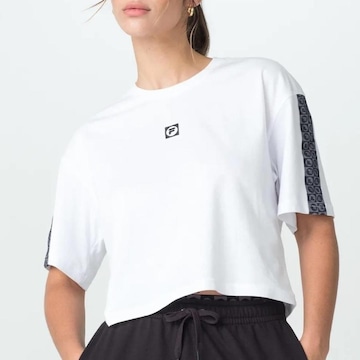 Camiseta Fila Letter Tape Ii - Feminina