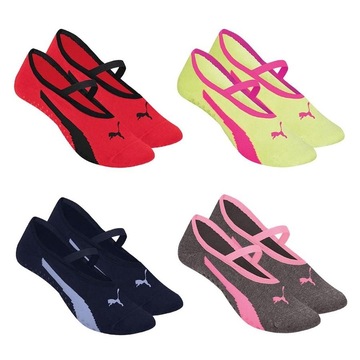 Kit Meias Sapatilha Puma Pilates - 4 Pares - Feminina