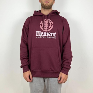 Blusão de Moletom com Capuz Element Vertical Colors - Masculino