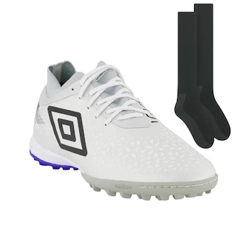 Chuteira Society Umbro Adamant Premier + Par de Meião - Adulto