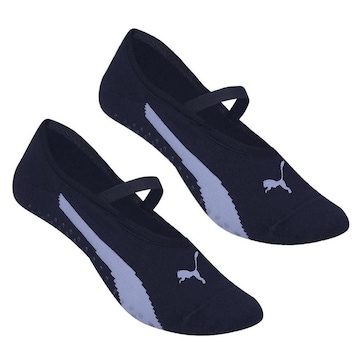 Meia Sapatilha Puma Pilates Antiderrapante - Feminina