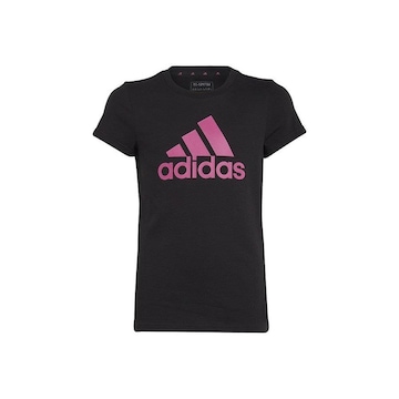 Camiseta Infantil adidas Manga Curta Big Logo Essentials