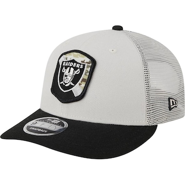 Boné Aba Curva New Era 9Fifty Low Profile Salute To Service Las Vegas Raiders - Snapback - Adulto